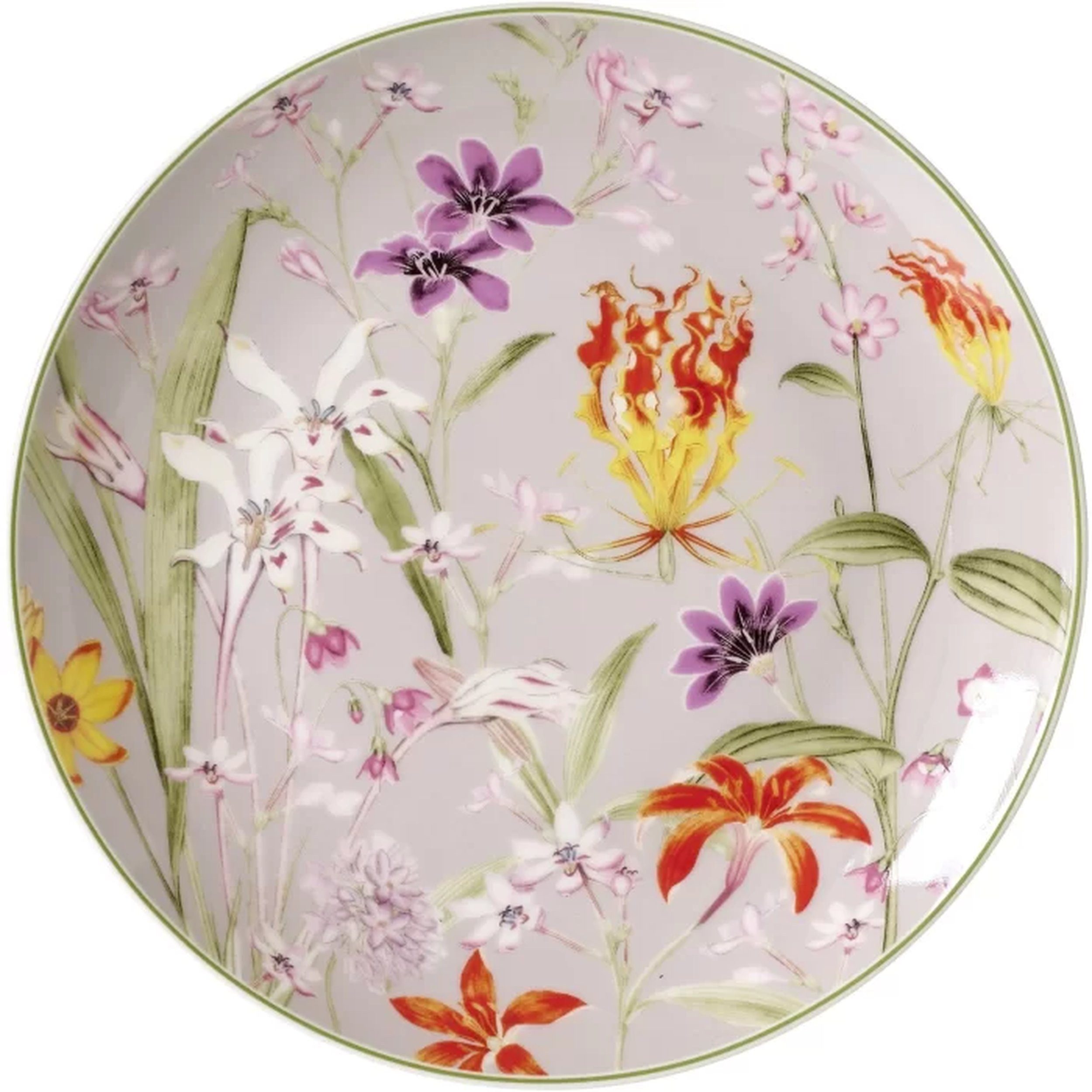 Dessertteller Ritzenhoff & Breker Flora Dessert-/Frühstücksteller Grau Bunt 20,5cm