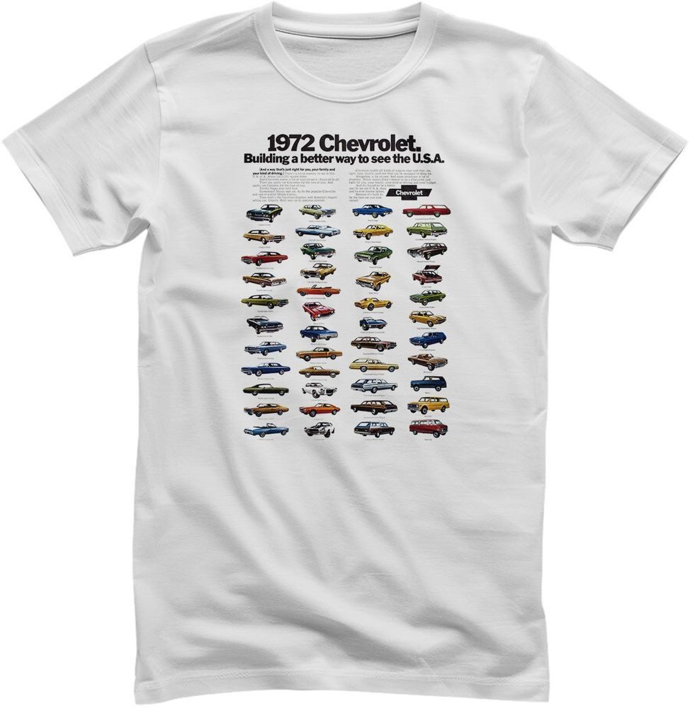Chevrolet T-Shirt 1972 Chevrolet Line Up T-Shirt