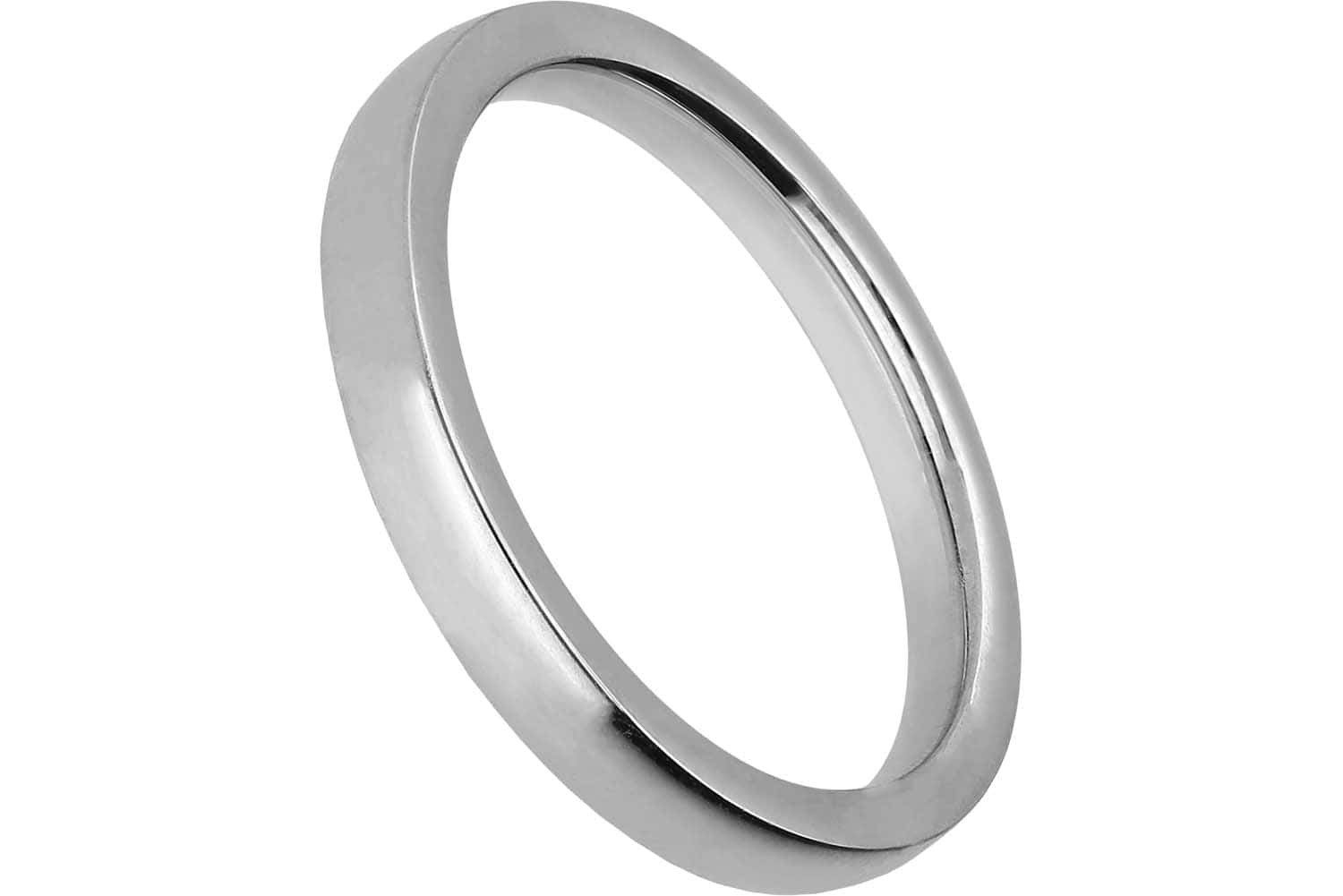 FILANGO Fingerring Edelstahl Ring HOCHGLANZPOLIERT (Ringe, 1-tlg)