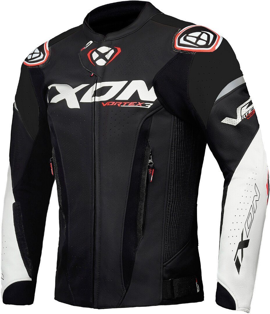 Ixon Motorradjacke Vortex 3 Motorrad Lederjacke