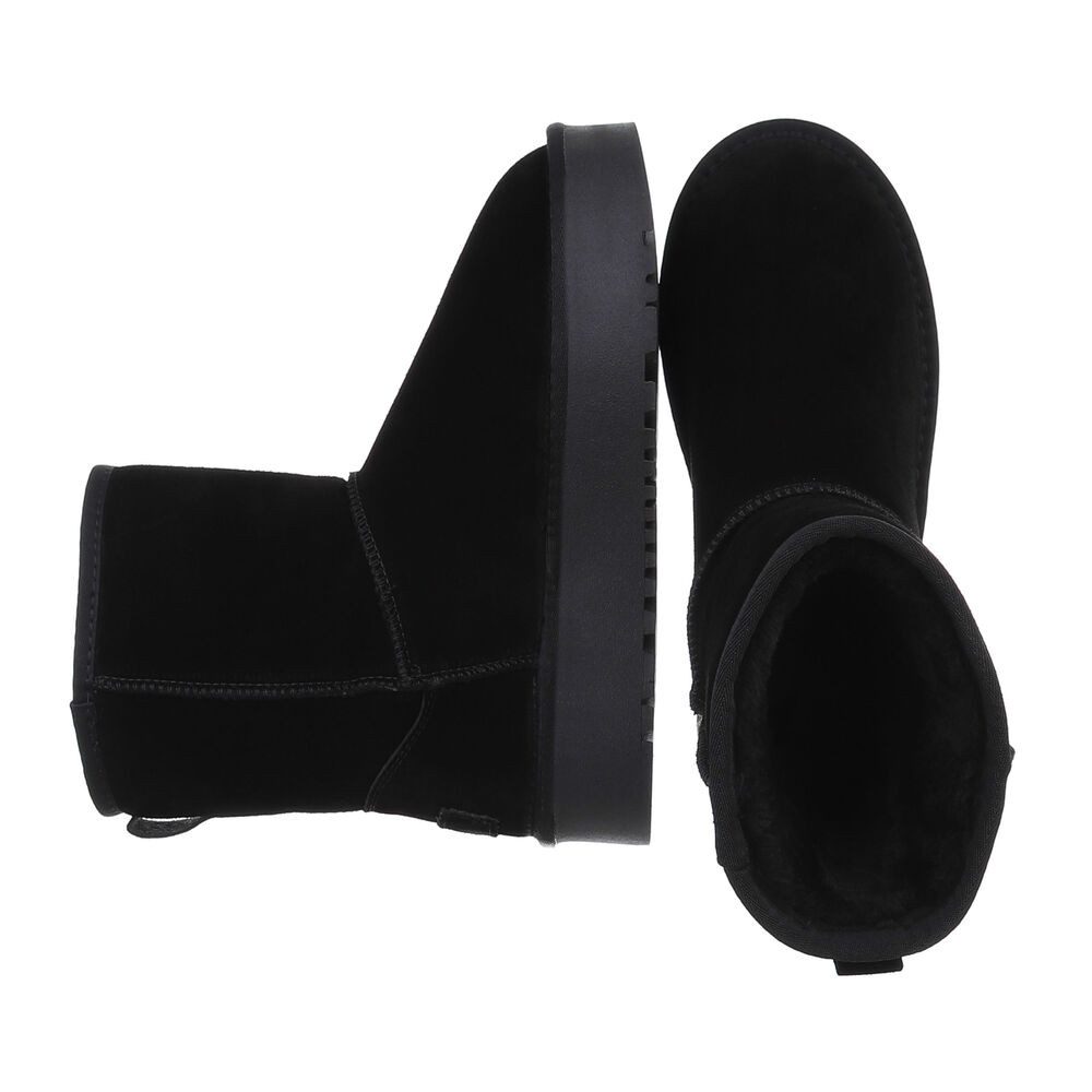 Ital-Design Damen Snowboots Freizeit Snowboots (87214421) Flach Plateaustie günstig online kaufen