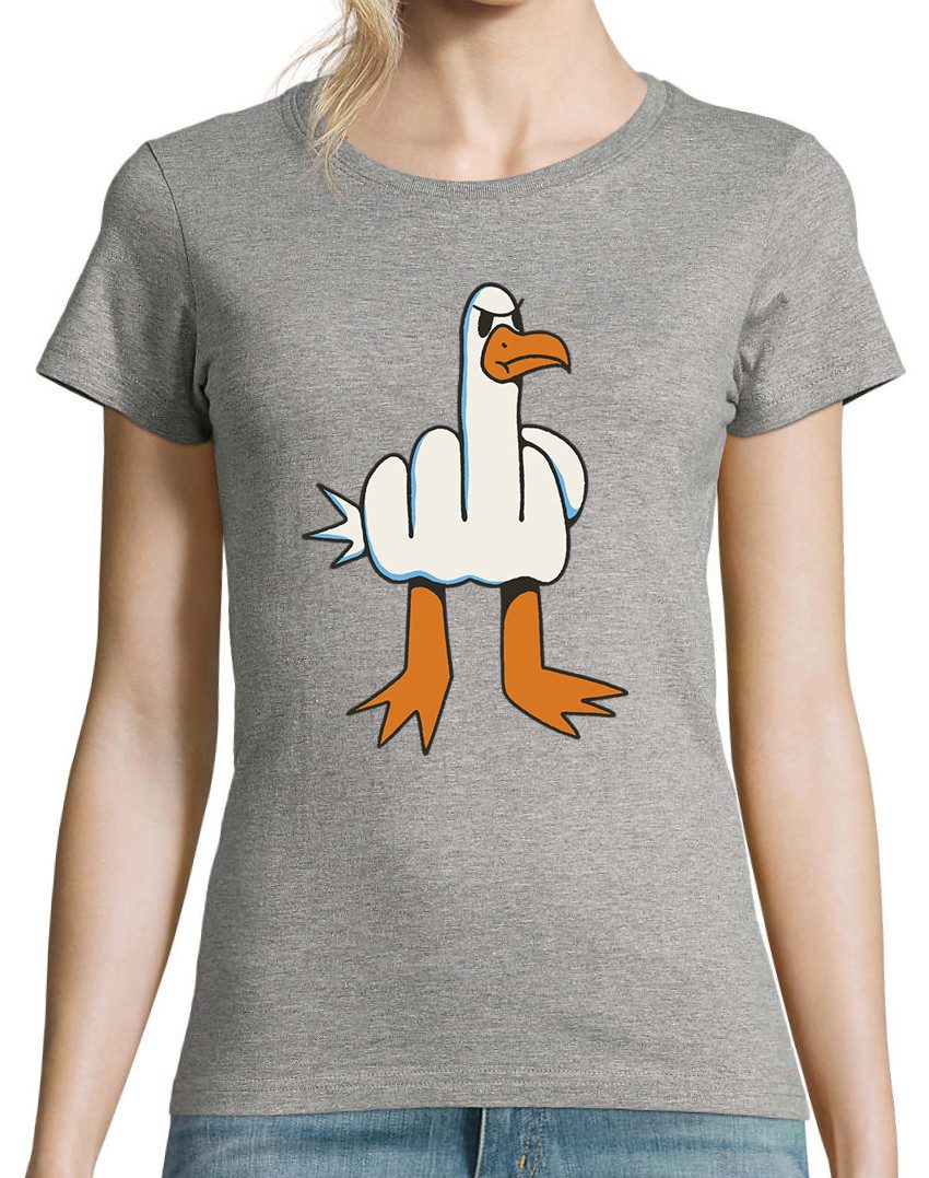 Youth Designz Print-Shirt Möwe Finger Damen günstig online kaufen