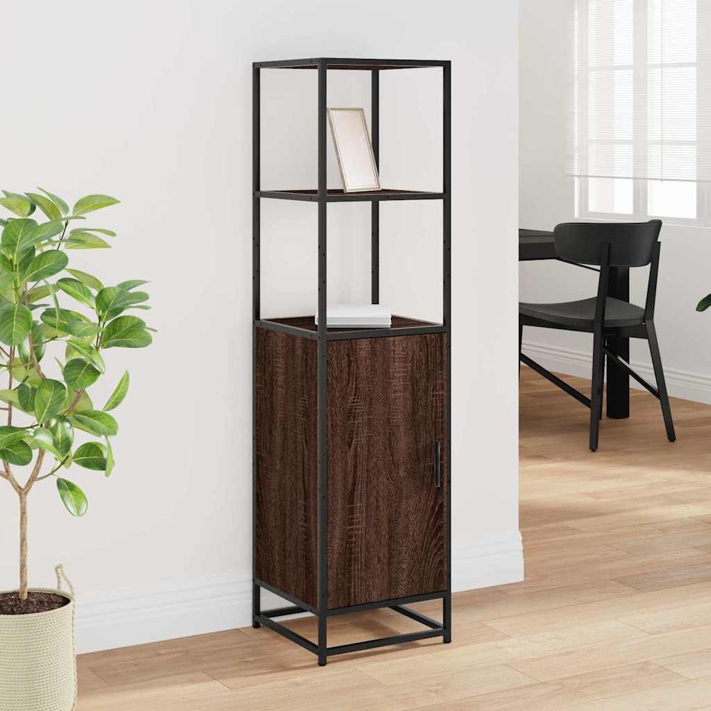 vidaXL Highboard Highboard Braun Eichen-Optik 35,5x35x139cm günstig online kaufen