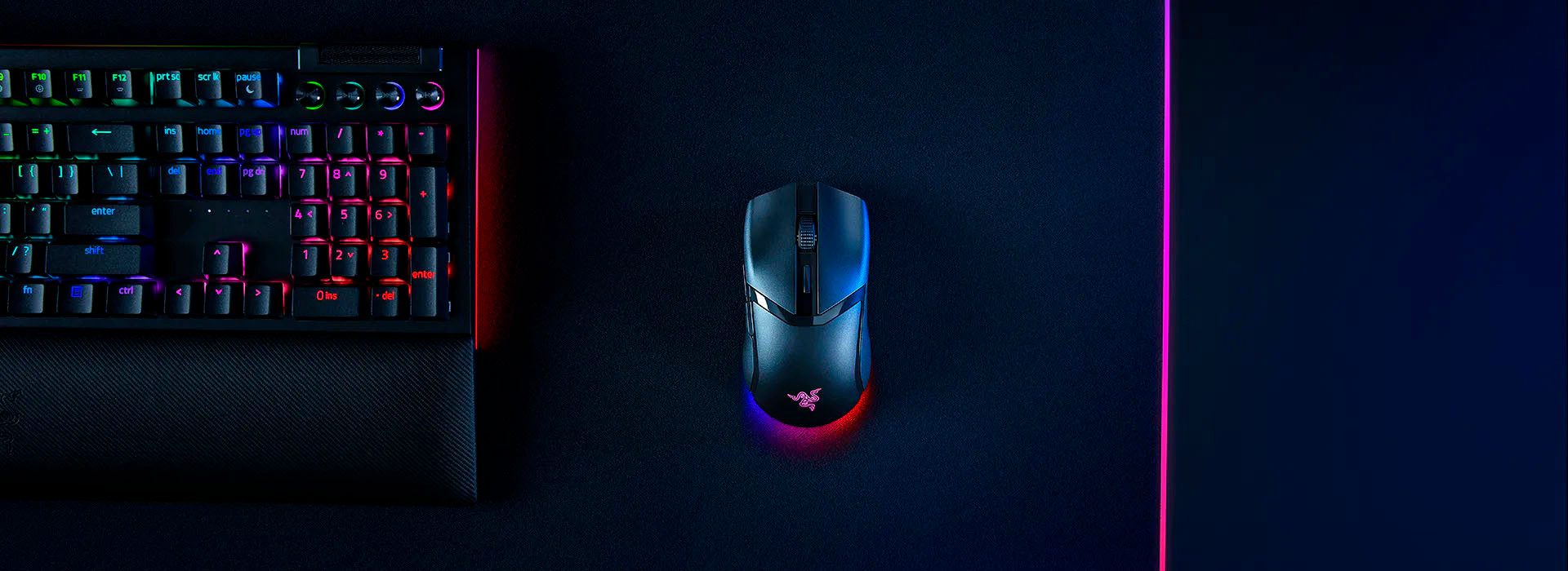 RAZER Cobra HyperSpeed Gaming-Maus (Bluetooth, kabelgebunden, Funk)