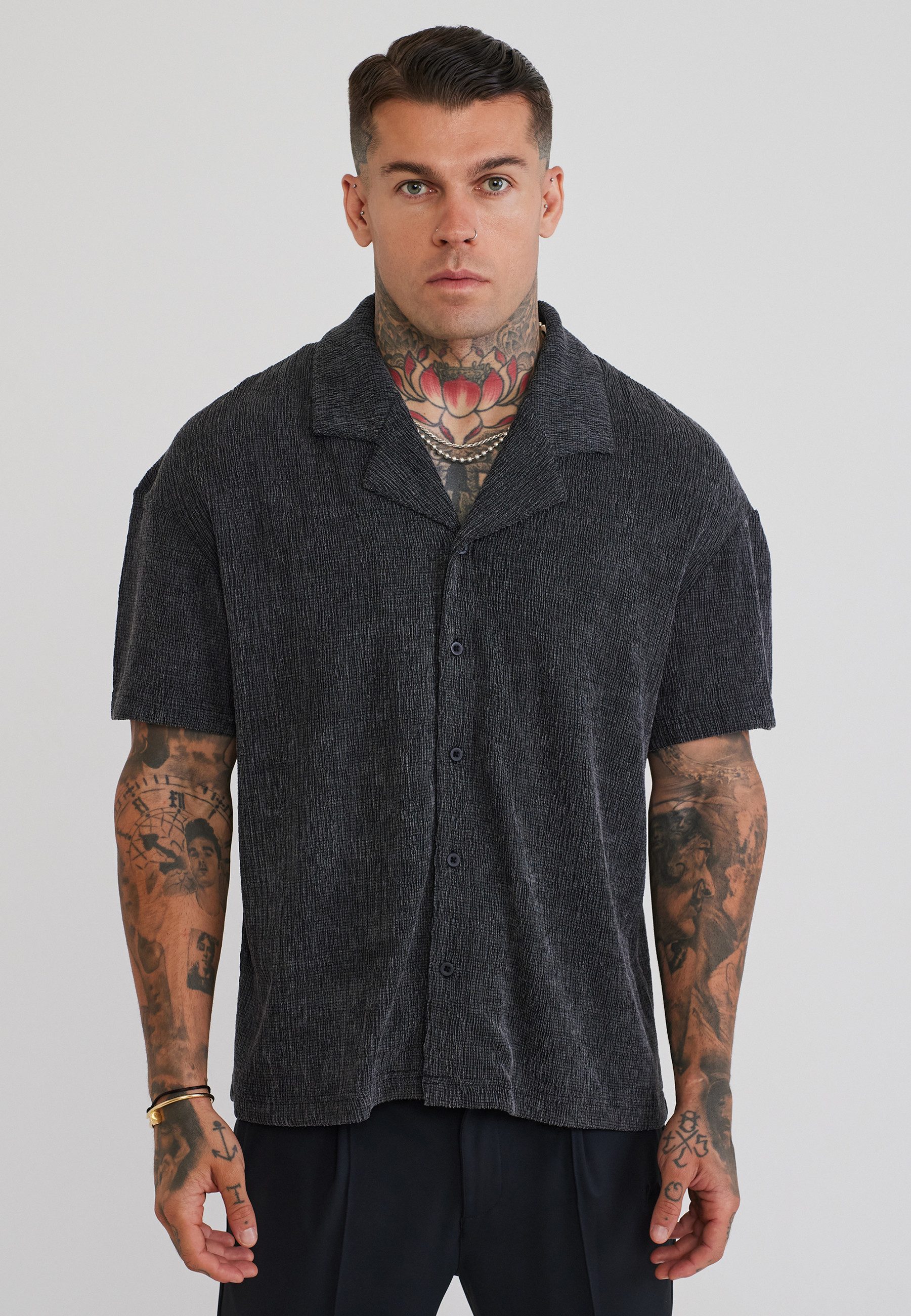 Siksilk Kurzarmhemd