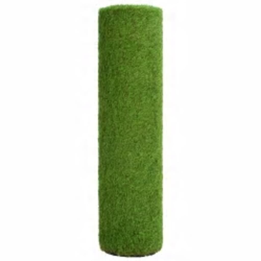 vidaXL Kunstrasen Kunstrasen 1x15 m/40 mm Grün