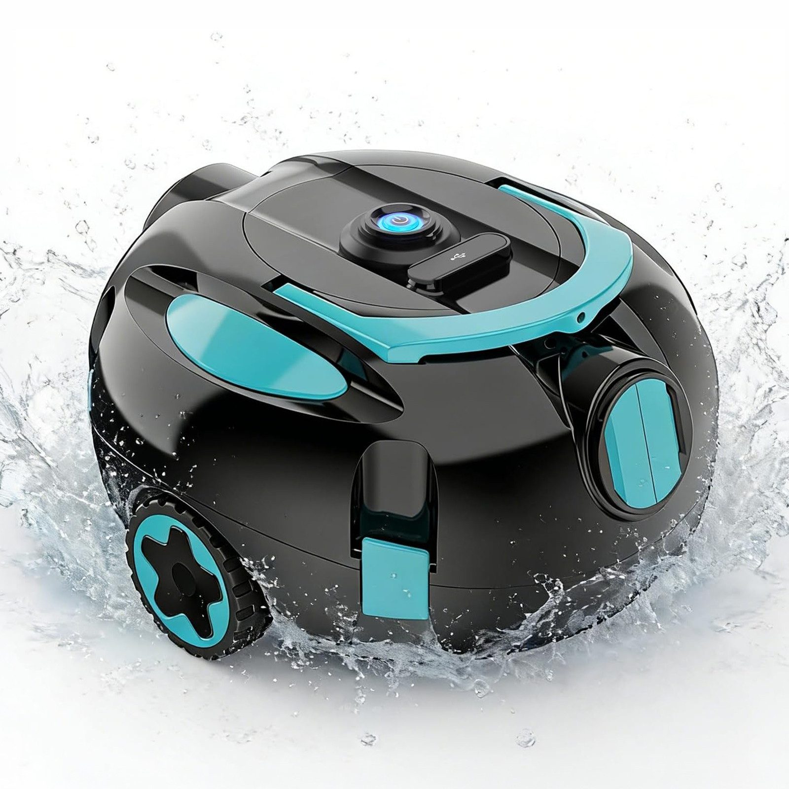 INSE Poolroboter H1, (Set), IPX8 Wasserdicht,Hinderniserkennung