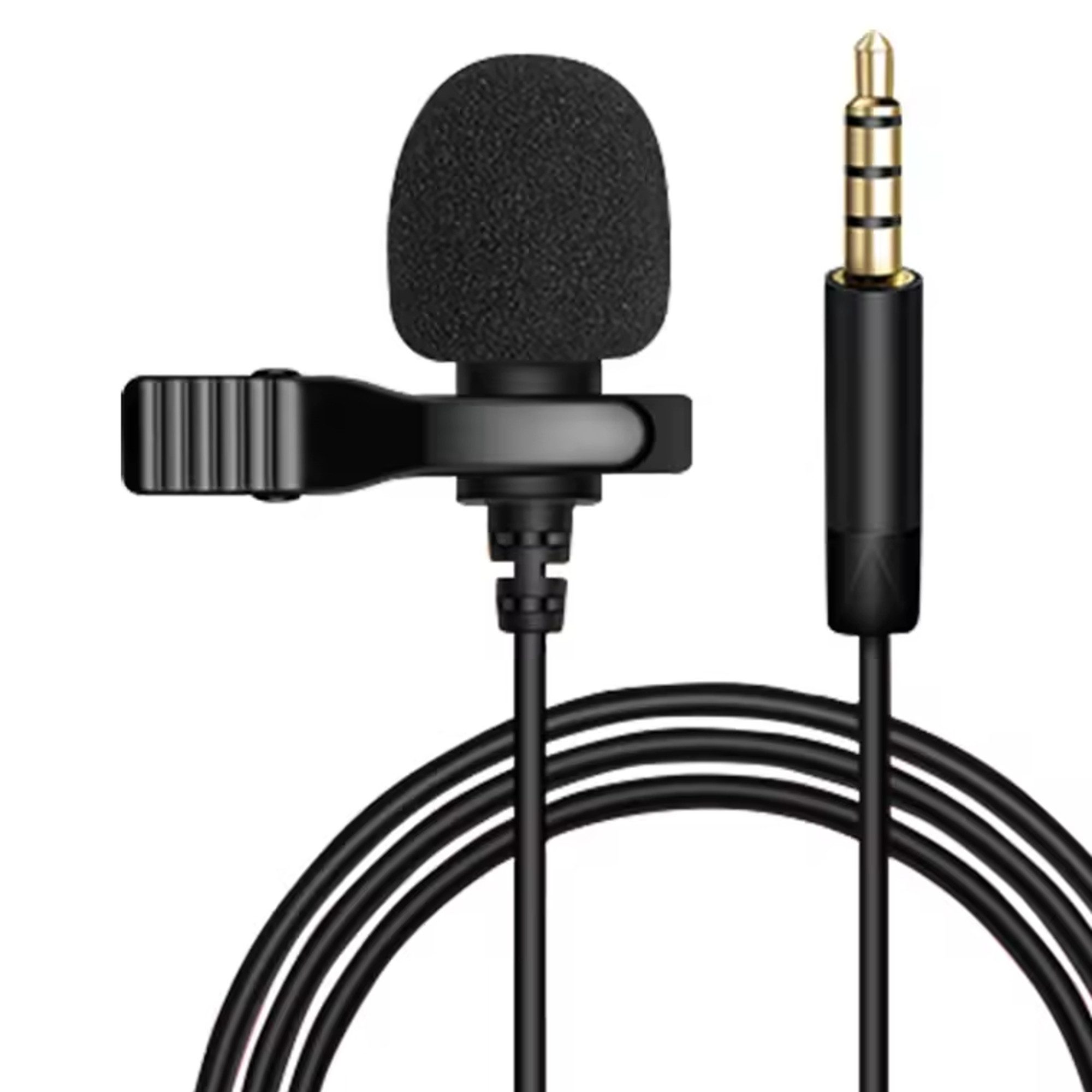 TronicXL Mikrofon 3,5mm Klinke Ansteckmikrofon Lavalier Ansteck Mikrofon Kamera Handy, kompatibel mit Smartphone 4 polig Camcorder