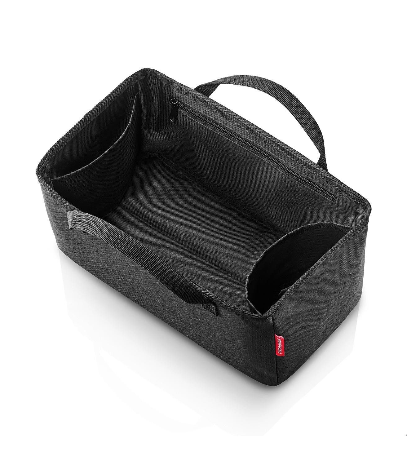 REISENTHEL® Taschenorganizer ORGANIZER, 8 Liter, Schwarz, Polyester, Wasserabweisend, 2 Tragegriffe, B 36 x H 16 x T 18 cm