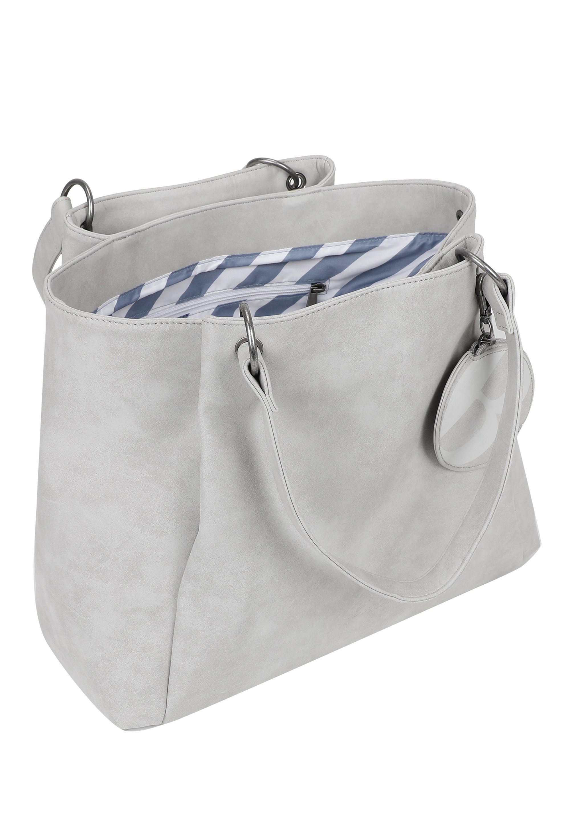 Fritzi aus Preußen Henkeltasche Brigitte x fritzi Special Shopper42, mit abnehmbarem Anhänger