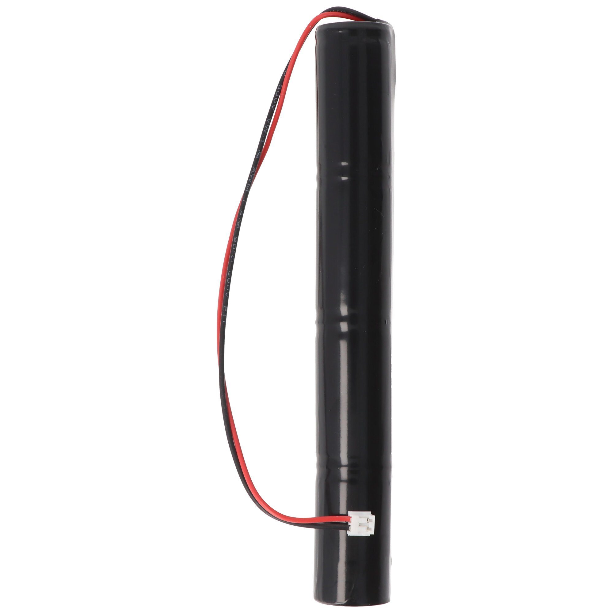 4,8V Akku einseiti Sub-C Kabel AccuCell NiCd mit Notleuchtenakku 200mm 1800mAh L1x4