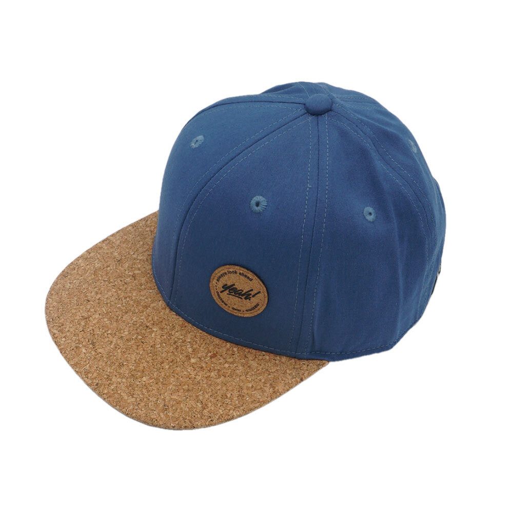 MAXIMO Flat Cap KIDS-Cap "cork, Klettverschluß (1-St)