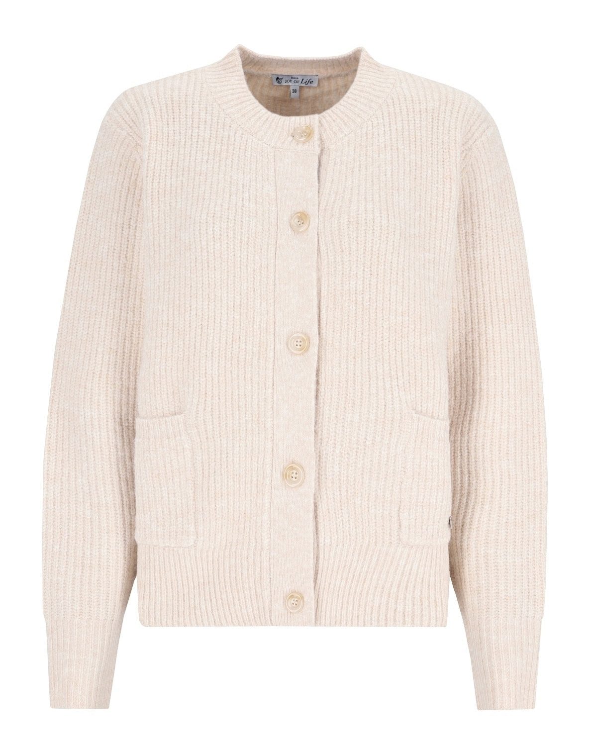 Hajo Strickjacke Strickjacke mit Patentmuster