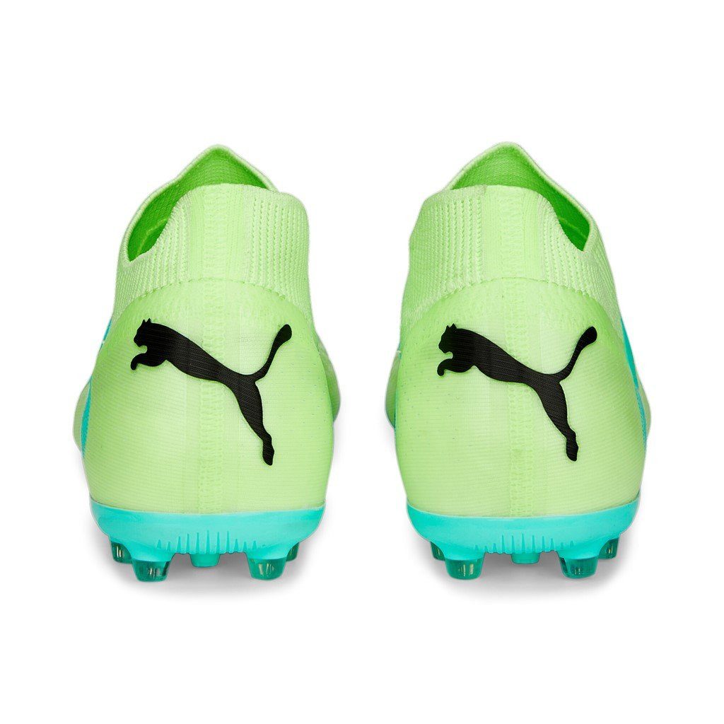 PUMA Future Match MG (für festen Boden/Kunstoberflächen) gelb/lime Herren Fußballschuh