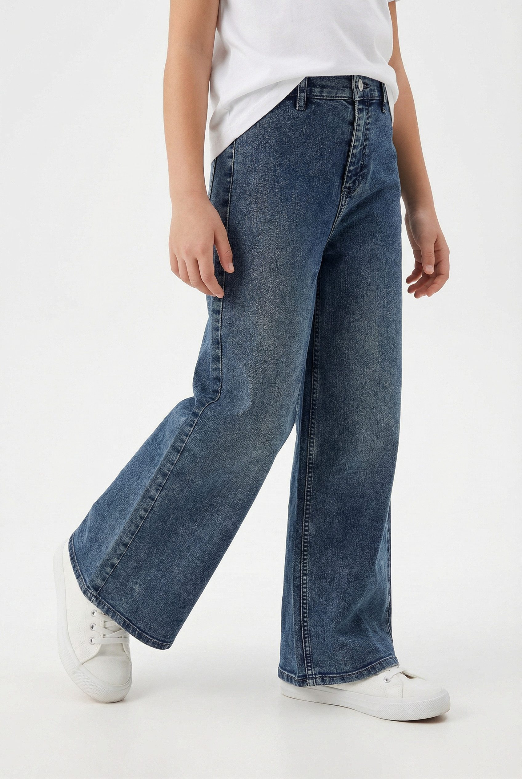 s.Oliver Junior Weite Jeans mit Taschen