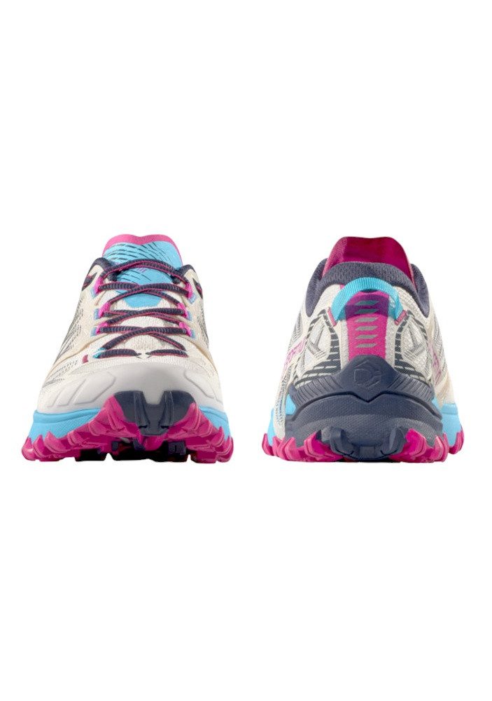 La Sportiva Trail-Laufschuhe Bushido III hellgrau/blau/violett Damen Wanderschuh