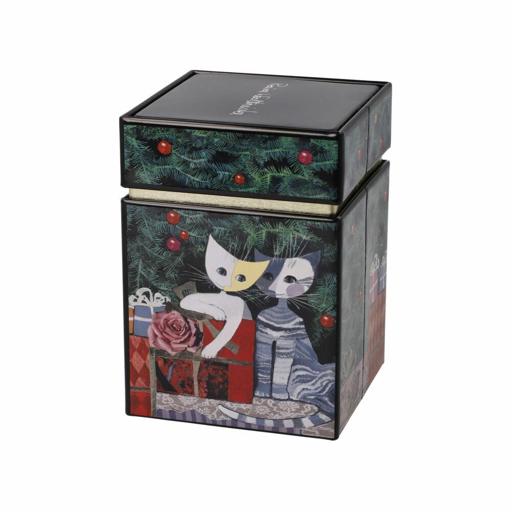 Goebel Teedose Rosina Wachtmeister - Buon Natale, Metall