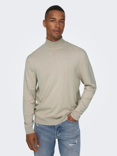 ONLY & SONS Rollkragenpullover ONSWYLER LIFE REG ROLL NECK KNIT NOOS