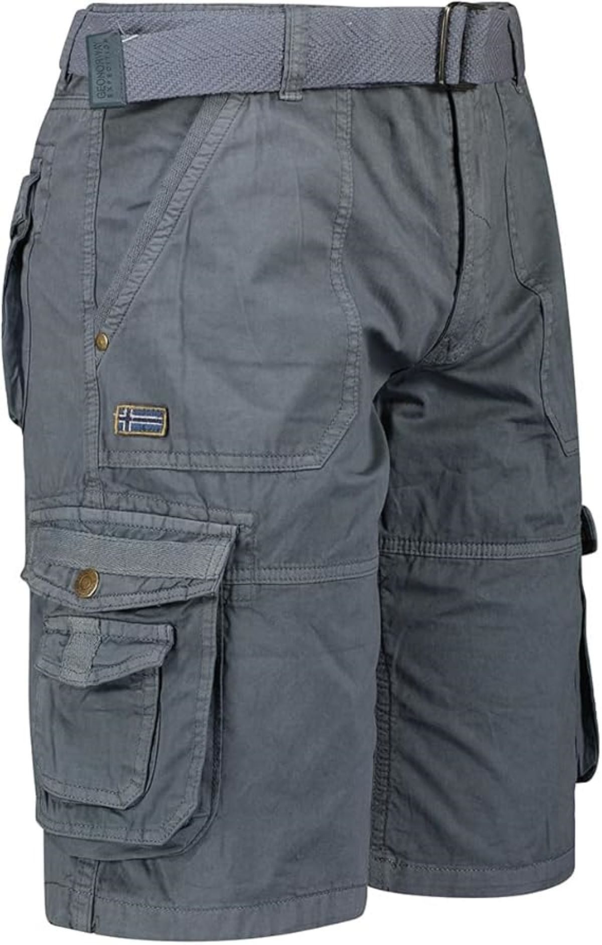 Geographical Norway Cargoshorts kurze Hose aus Baumwolle, Sommer-Bermuda (P günstig online kaufen