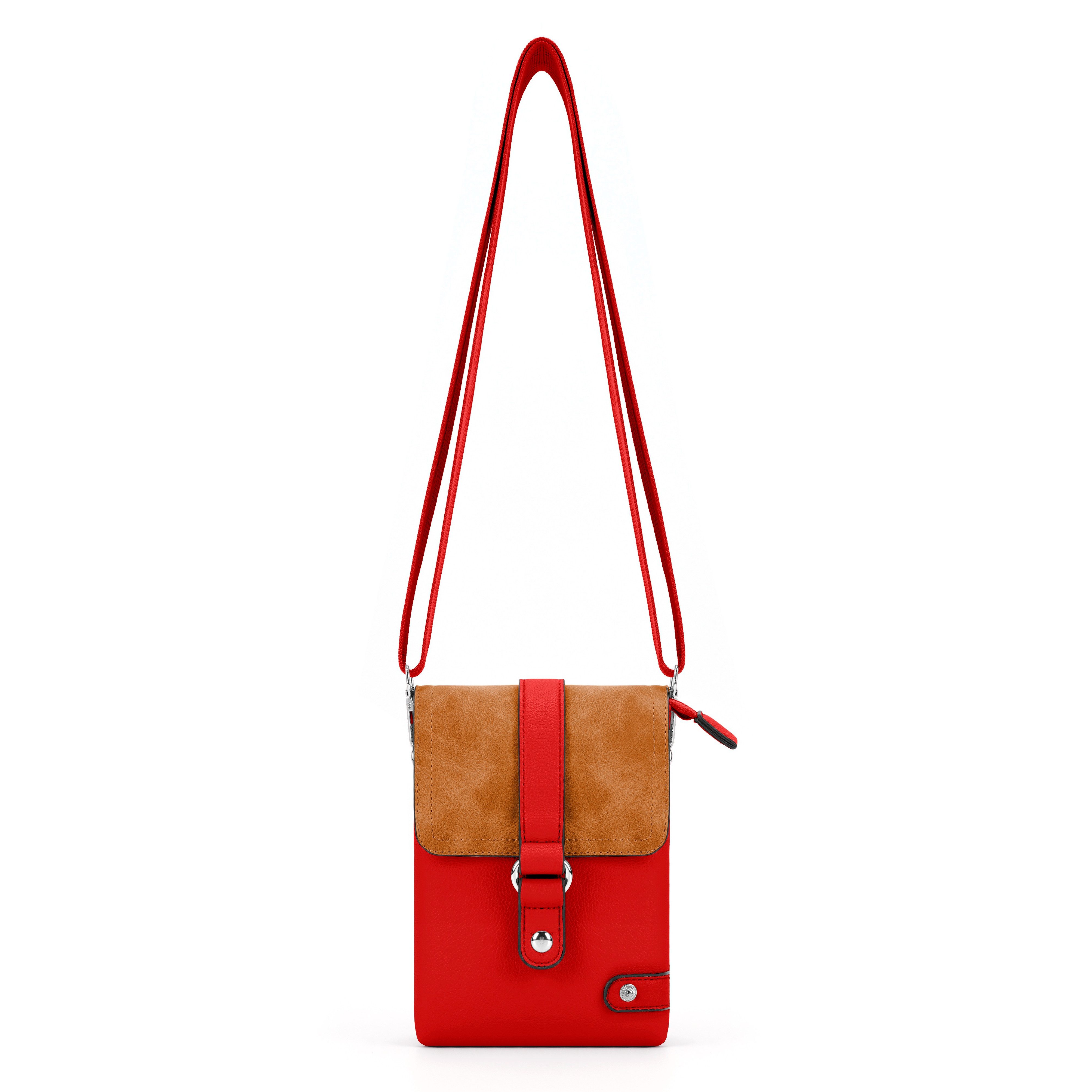 Umhängetasche Damen Crossbody Bag, Klein ca.14x21x3cm Handytasche