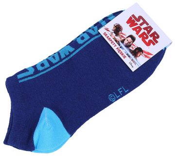 Sarcia.eu Haussocken Dunkelblaue Socken Füßlinge für Herren STAR WARS Disney 39-42 EU