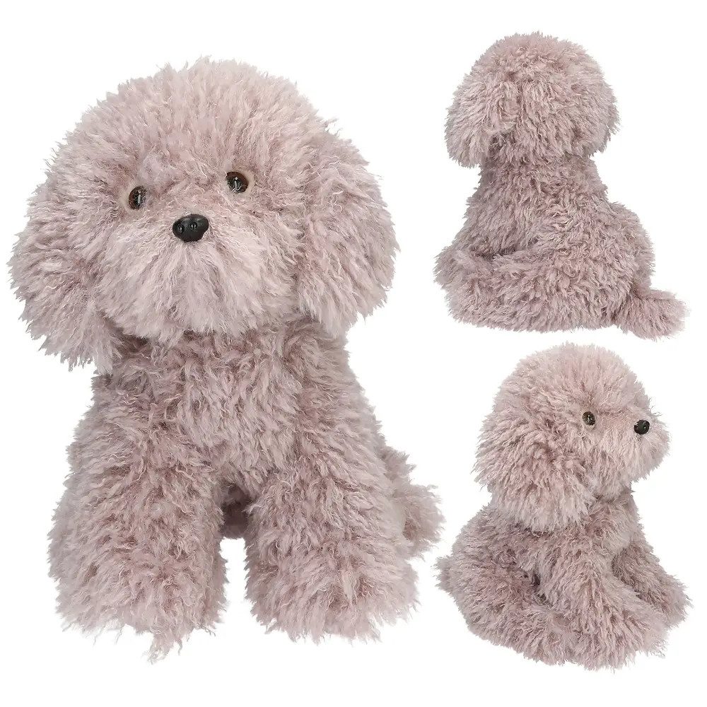Depesche Kuscheltier TOPModel Plüsch Hund Max grau 30 cm FUR EVER FRIENDS