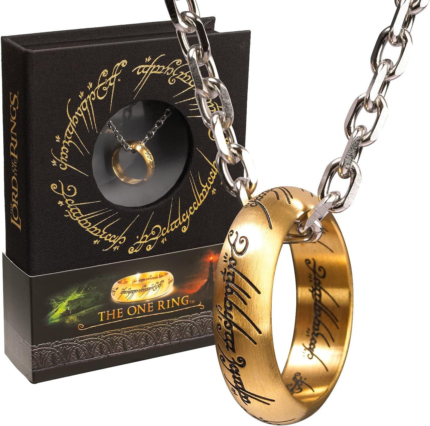 The Noble Collection Merchandise-Figur Herr der Ringe - Der Eine Ring, Offiziell lizenziertes Merchandise