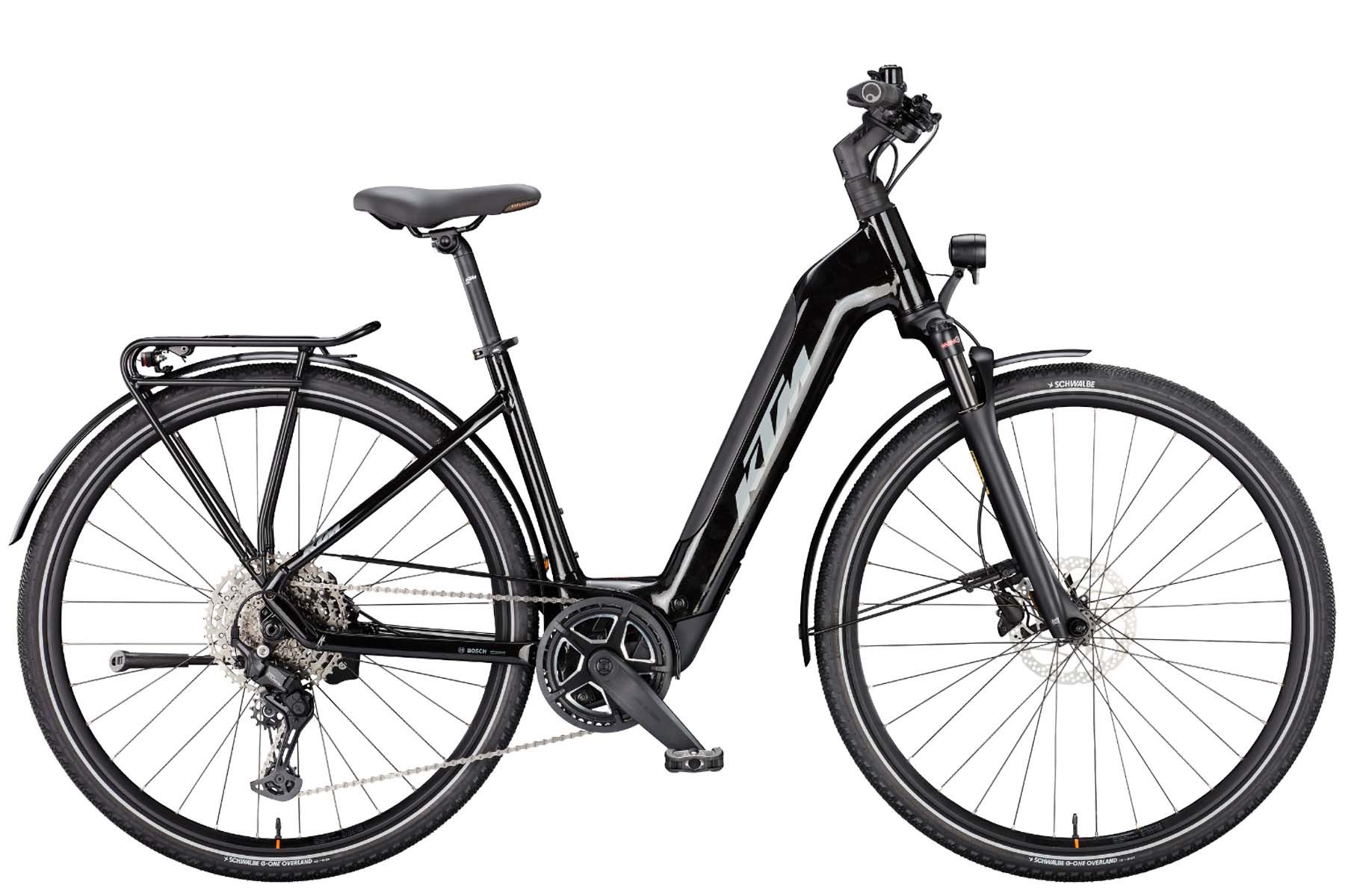 KTM E-Bike KTM Power Sport SX 400 Wh Damen schwarz 2026, 11 Gang SHIMANO CUES U6000-11/10 LG shadow+, Kettenschaltung, Bosch Performance Line SX smart System, 400 Wh