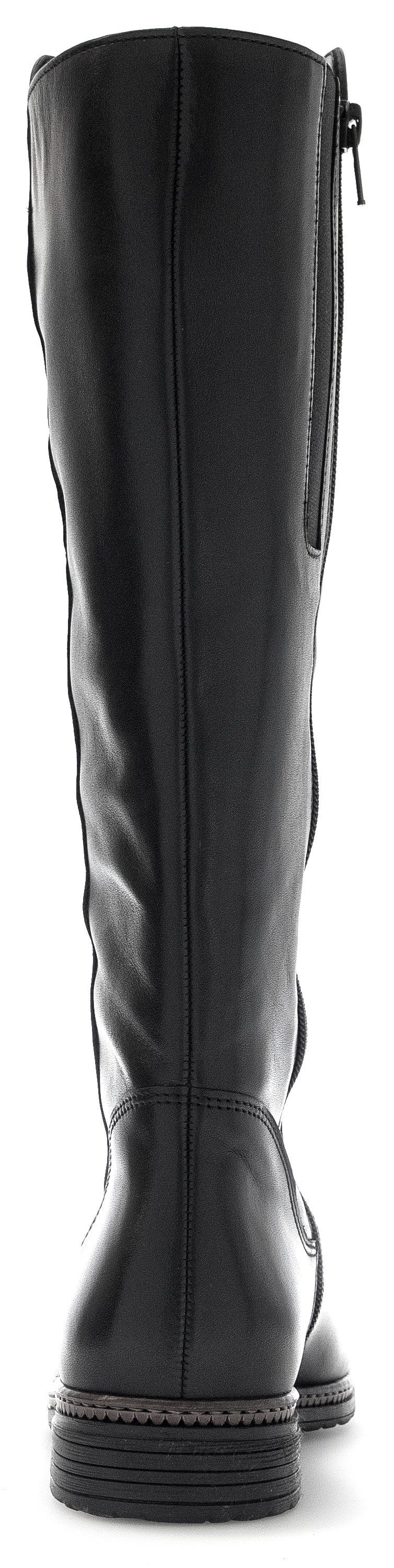 Gabor Stiefel, Blockabsatz, Langschaftstiefel mit dezenten Ziernähten günstig online kaufen