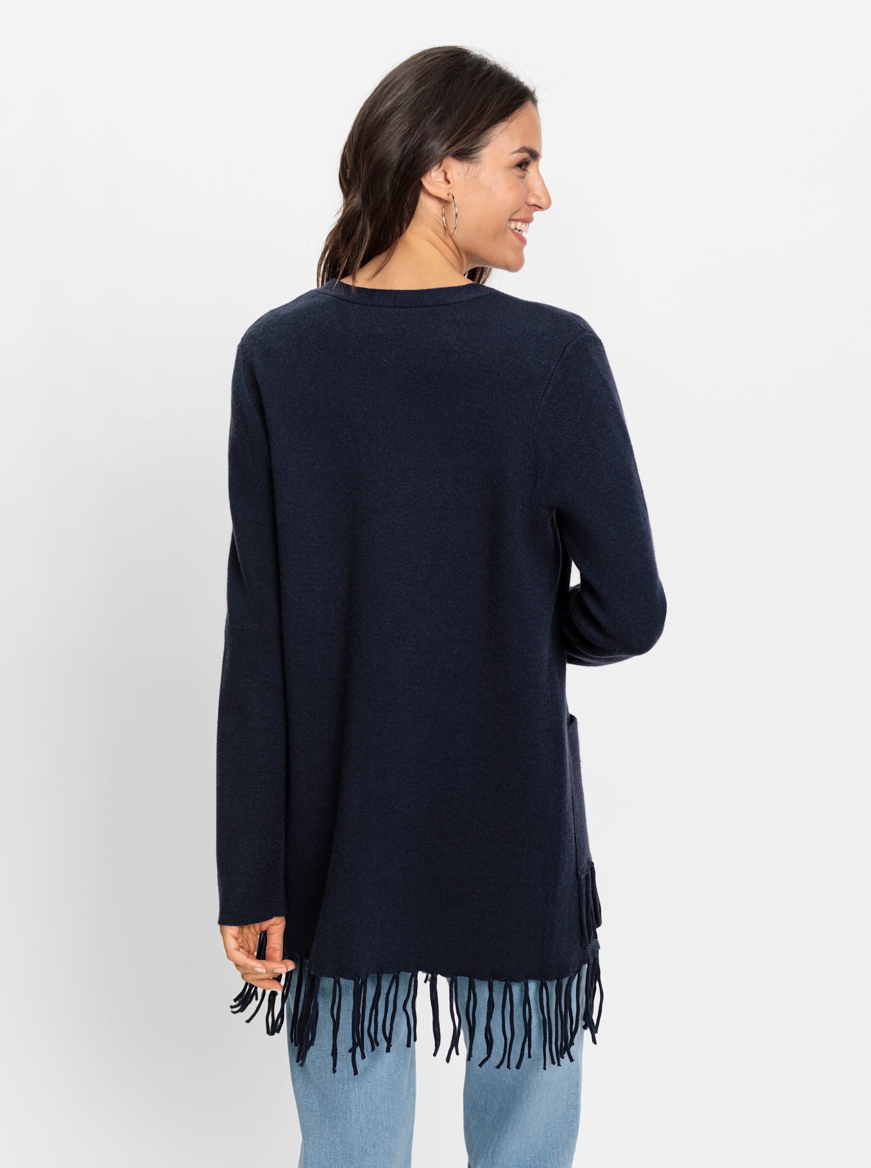 Witt Strickjacke Strickjacke Langarm Feinstrick, Jacquard