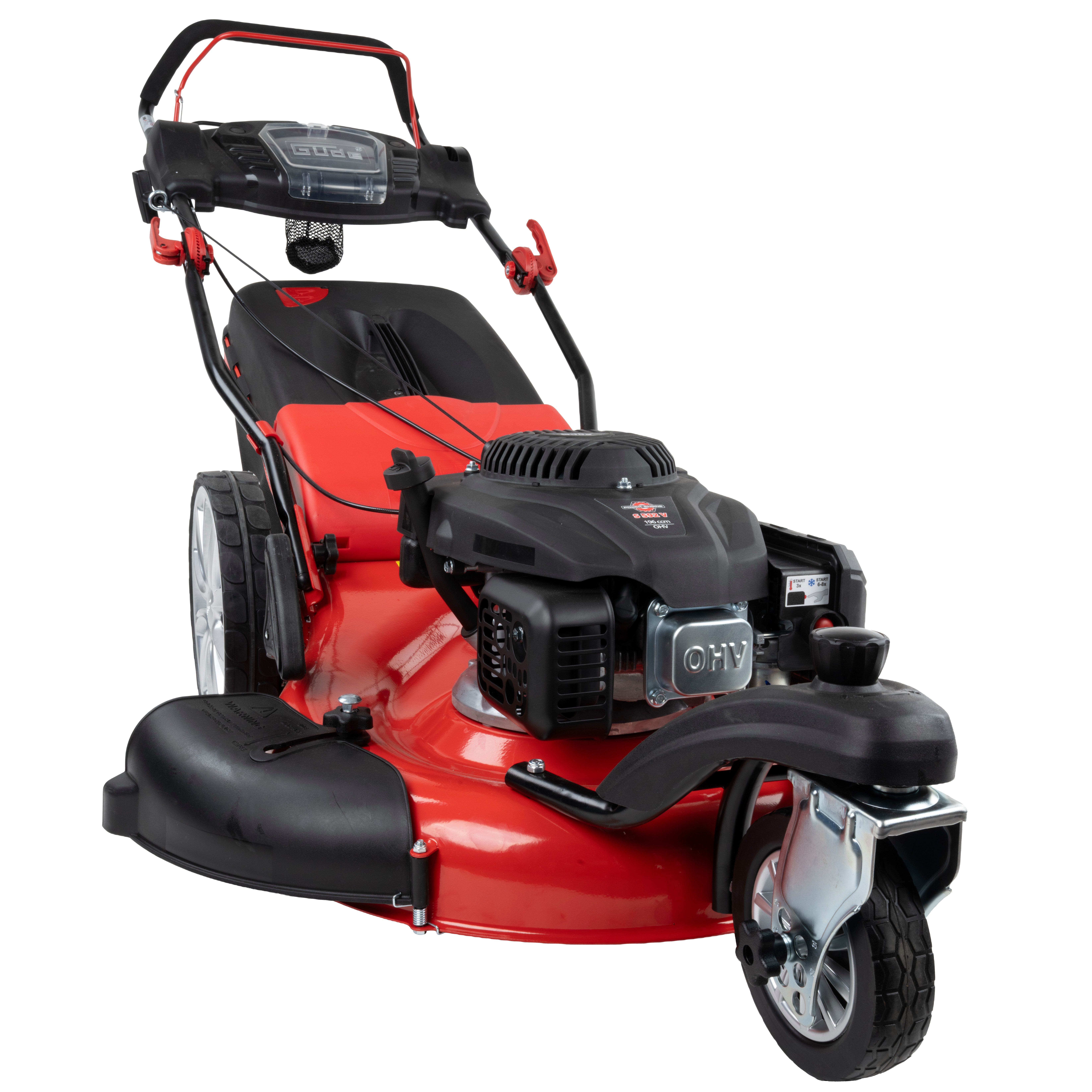 Güde Benzinrasenmäher BIG WHEELER 554.2 R TRIKE, 55 cm Schnittbreite