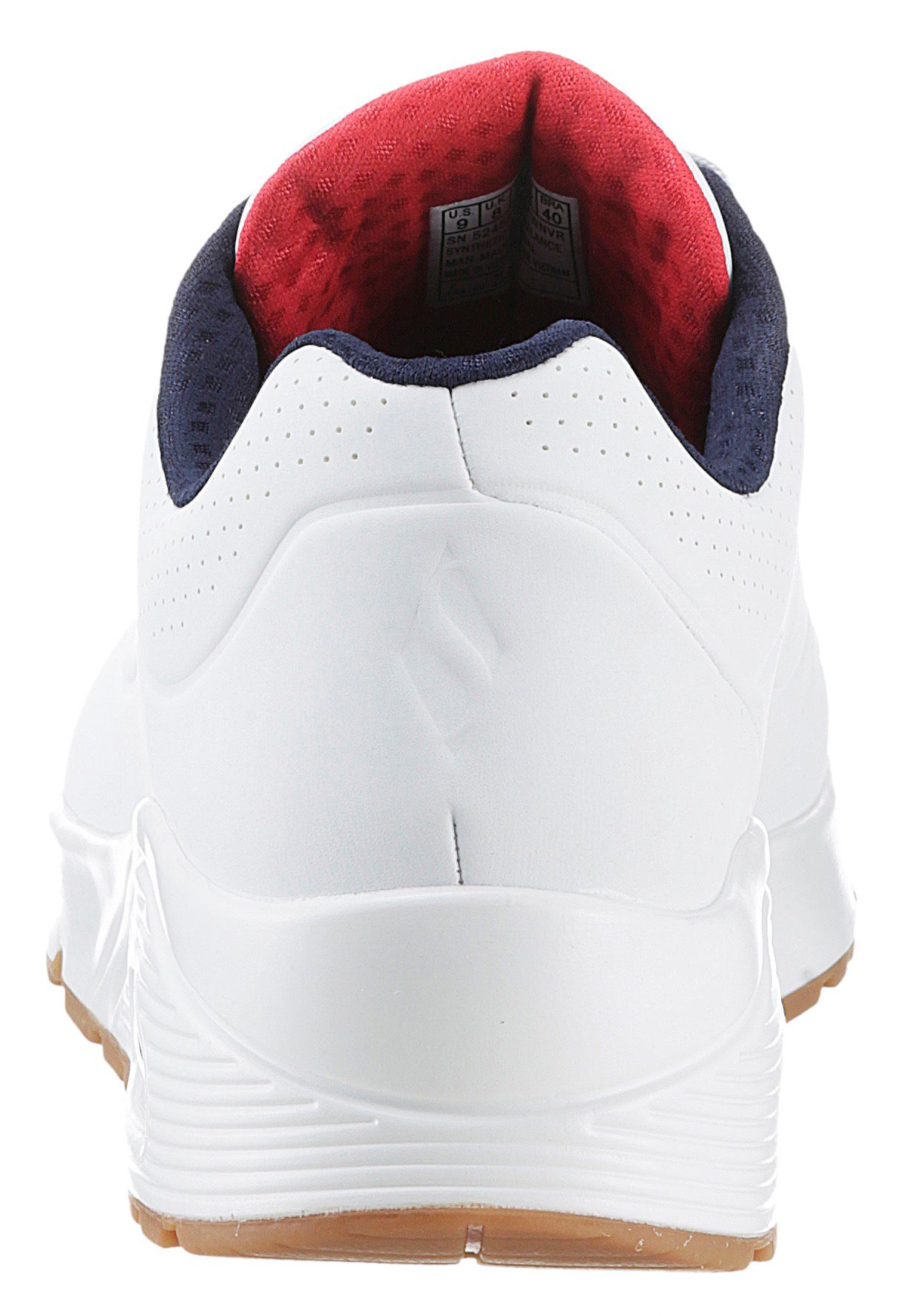 Skechers Uno - Stand on Air Sneaker, Freizeitschuh, Halbschuh, Schnürschuh mit extra Dämpfung
