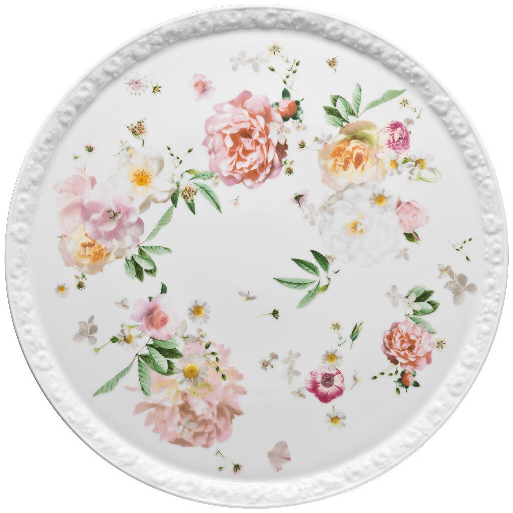 Rosenthal Tortenplatte Rosenthal Maria Torten- & Kuchenplatte, Porzellan, Porzellan