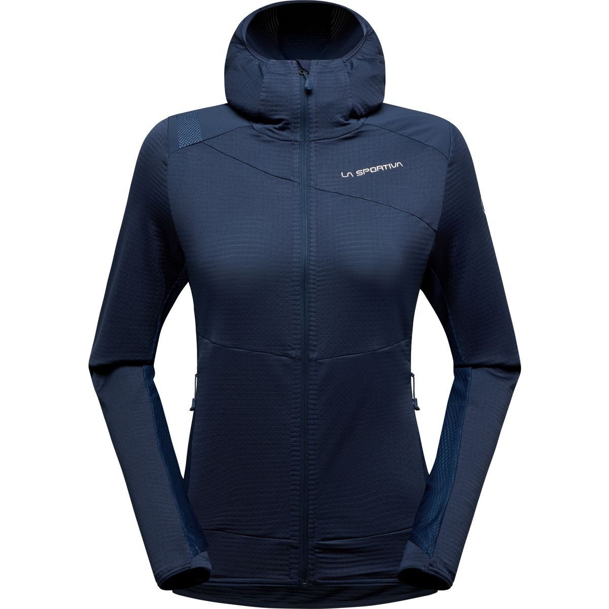 La Sportiva Fleecejacke Aequilibrium Thermal Hoody Women Ideal für Bergtouren, bietet dieses schnelltrocknende Hoody Schutz
