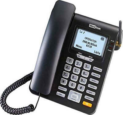 Maxcom schnurgebundenes Dualband-Mobil-GSM-Schreibtischtelefon Festnetztelefon