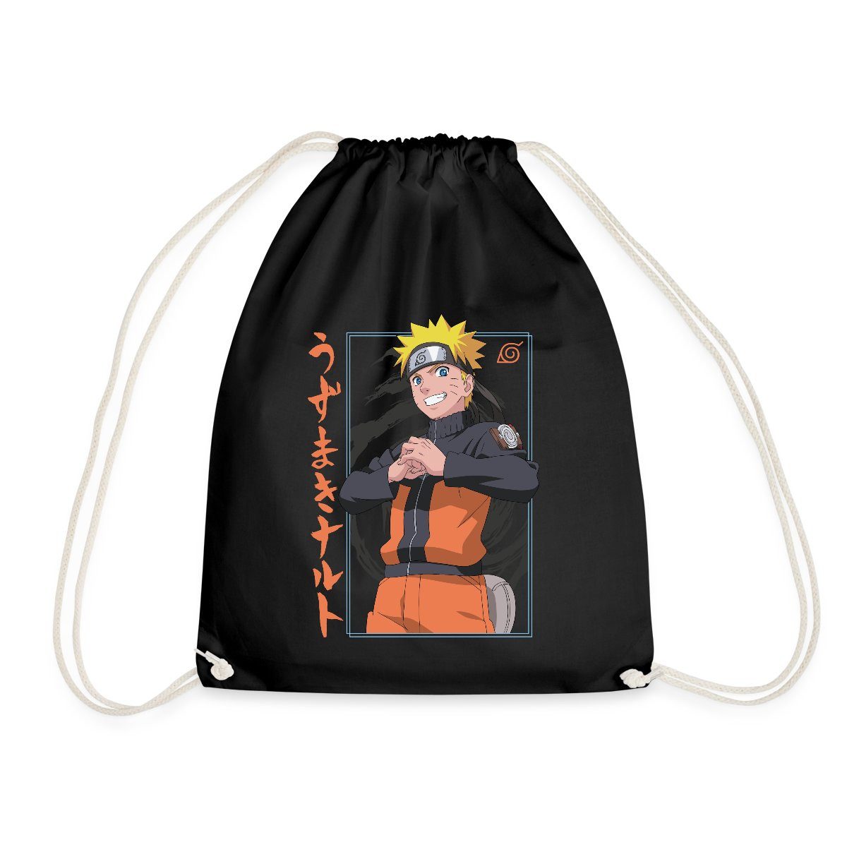 Spreadshirt Turnbeutel Naruto Shippuden Design Mit Schriftzeichen Turnbeutel (1-tlg)