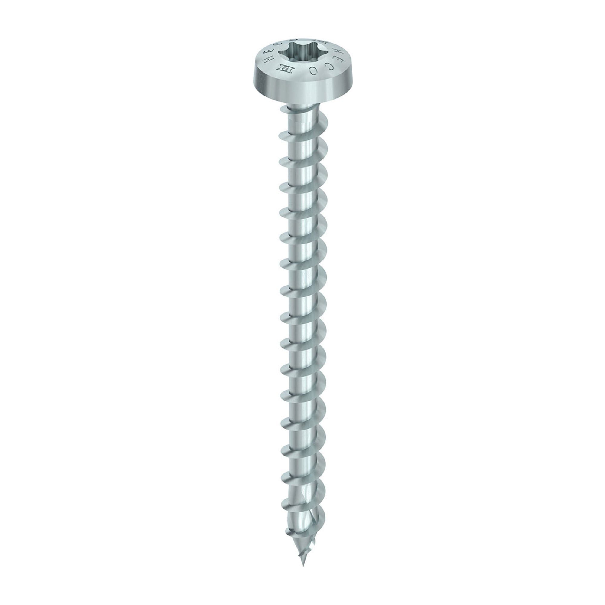 Heco Holzbauschraube HECO-TOPIX-plus 4,5 x 40, Rundkopf, T-Drive, VVG, A3K 500 Stk