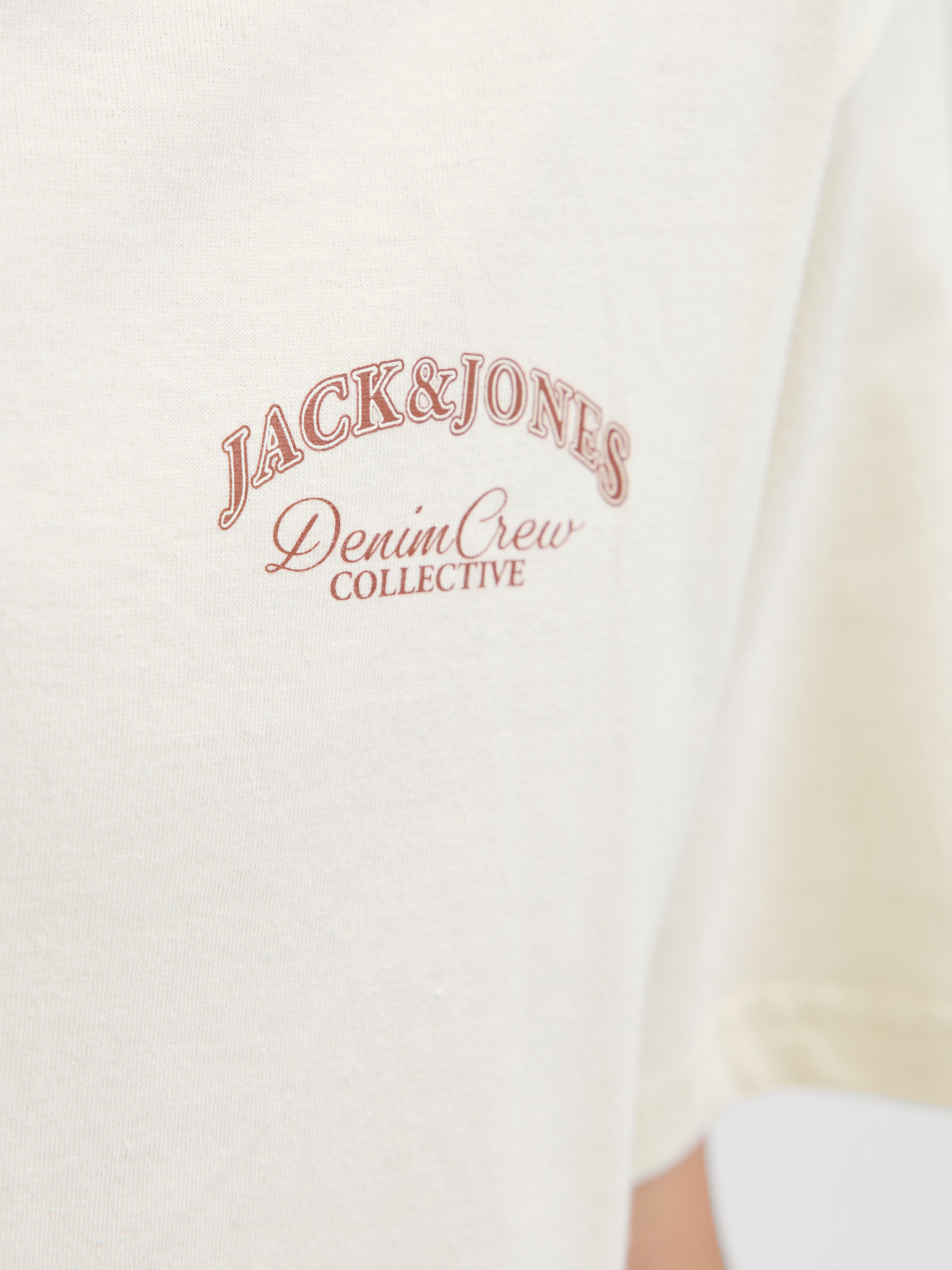 Jack & Jones Junior Rundhalsshirt JJEBRANDES BACKP RELAXED TEE SS SN JNR Baumwolle, relaxed fit – Bild 3 von 5