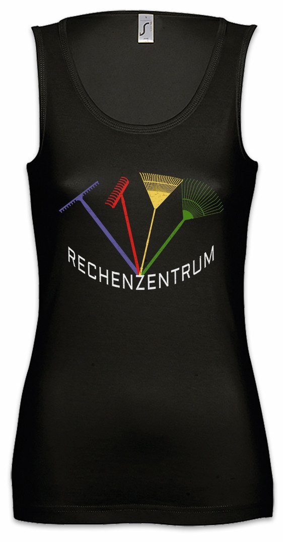 Tanktop Rechenzentrum Ärmelloses Damen T-Shirt Computer Server Rächen