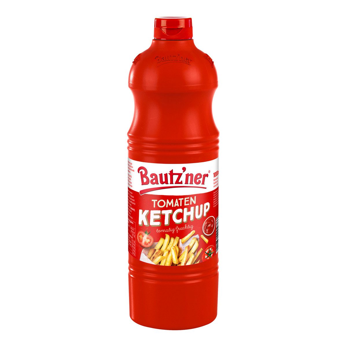 Bautz'ner Saucen, Bautzner Tomaten Ketchup fruchtig wuerzig ideal zu Pommes 1000ml