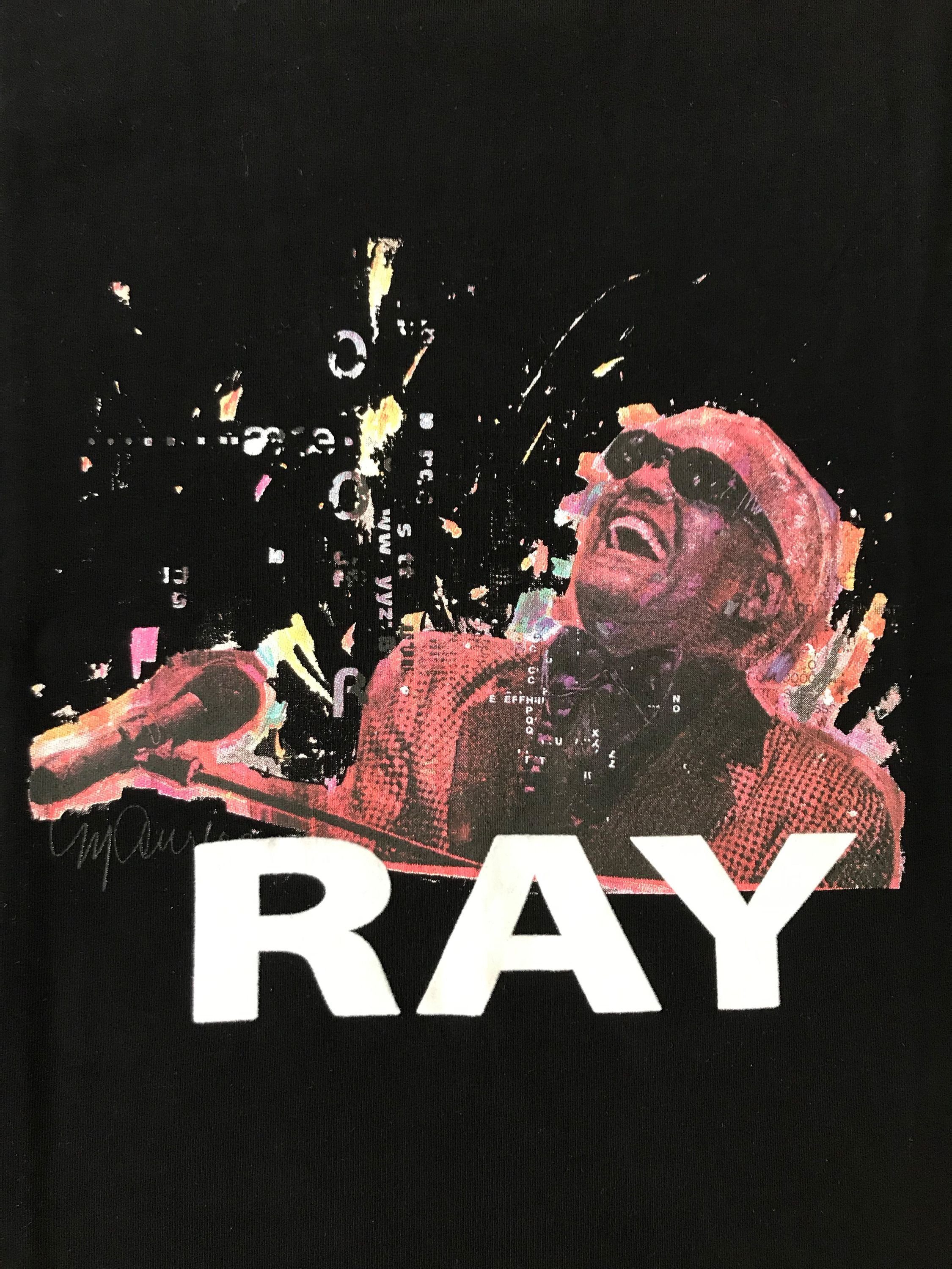 mit Maurer Sidney T-Shirt 1-tlg., Charles" Frontprint (Stück, Stück) "Ray