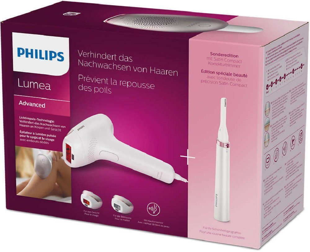 Philips BRI923/00 IPL-Haa­r­ent­fer­nungs­ge­rät Epilierer Advanced Lumea