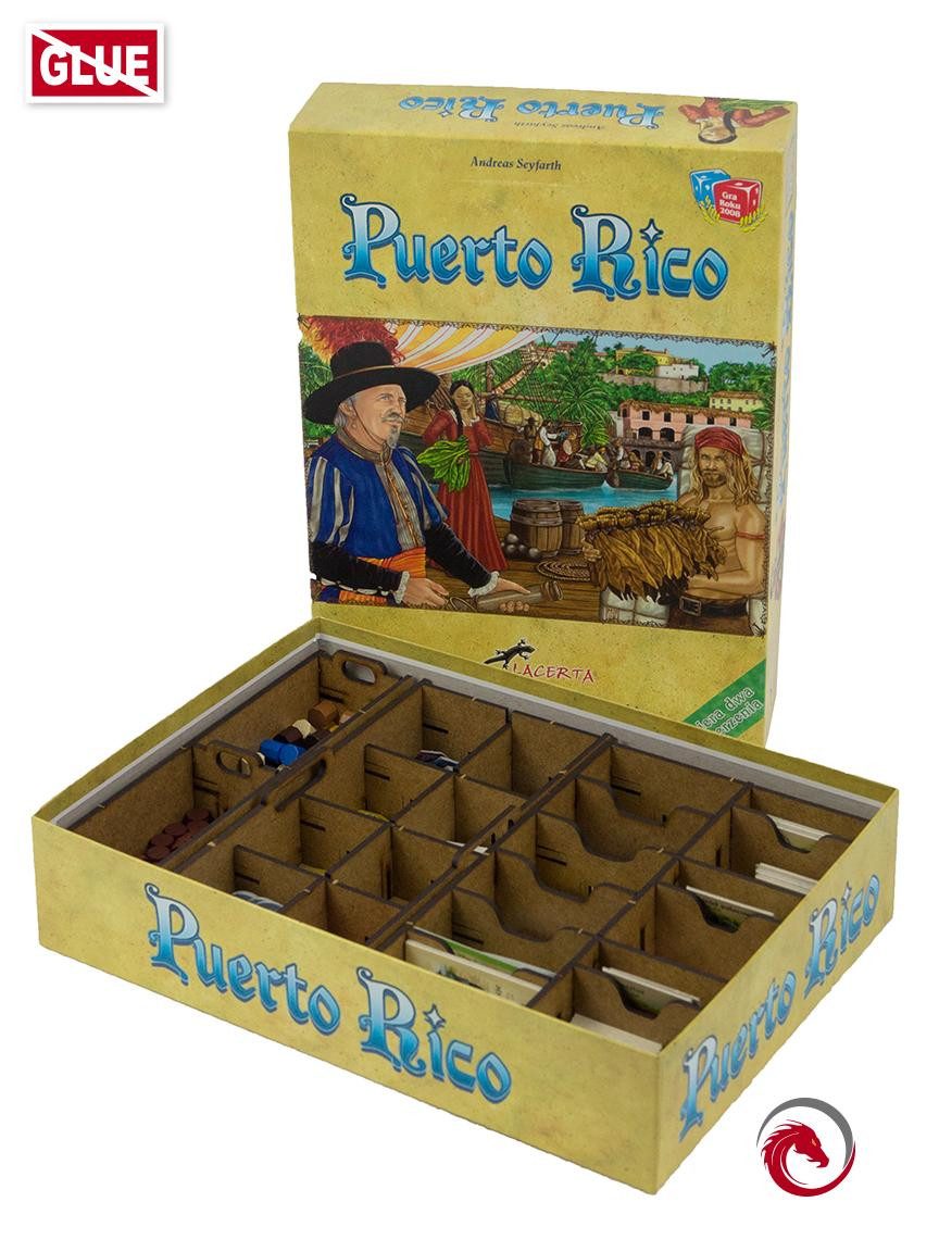 e-Raptor Spiel, Insert - Puerto Rico