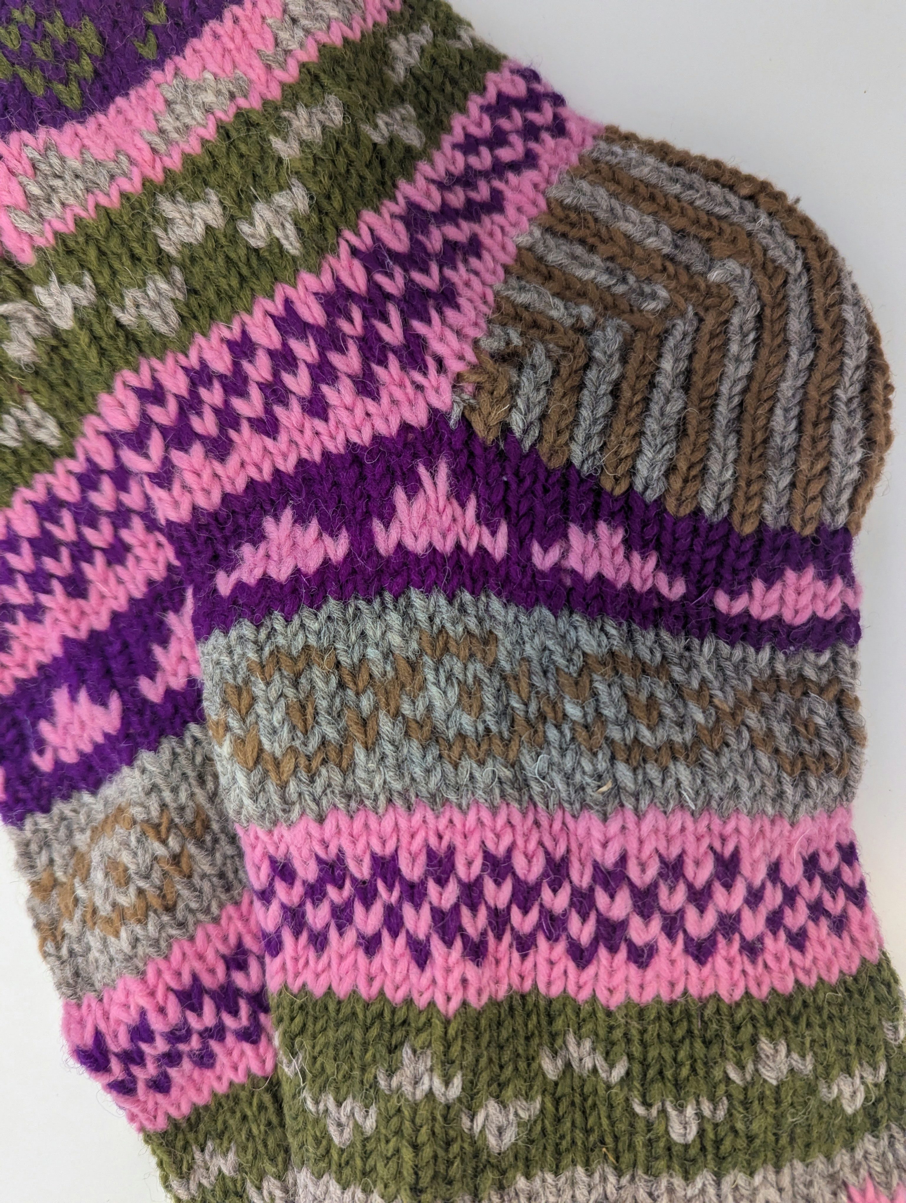 Aurelie Norwegersocken Handgestricke Socken, Haussocken günstig online kaufen