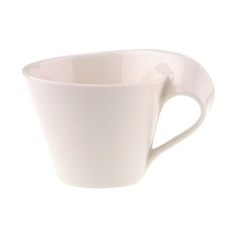 Villeroy & Boch Cappuccinotasse Cappuccinotasse 0,15 l NewWave Caffè, 1-tlg., Premium Porcelain, Cappuccinotasse, 0,15 l, Premium Porcelain, Weiß