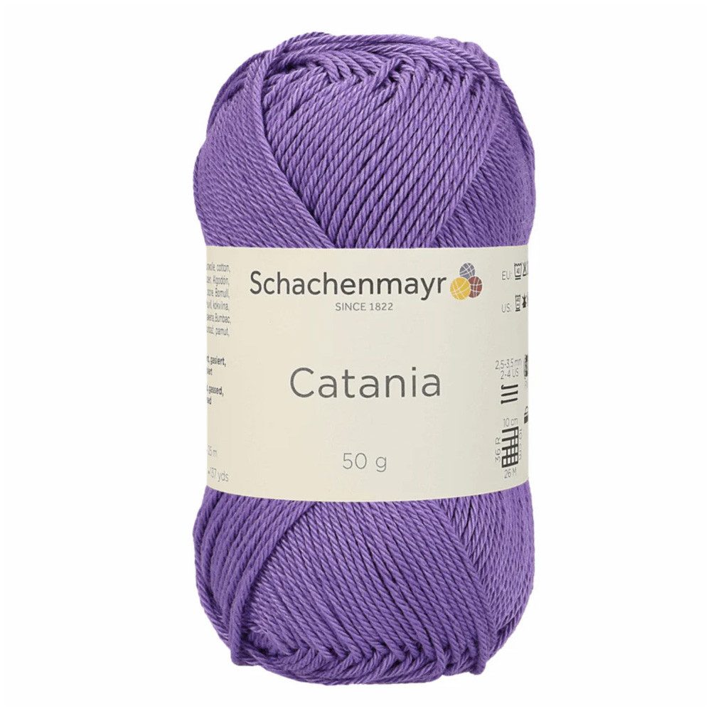 Schachenmayr Catania Baumwollgarn Häkelwolle, 125,00 m (50g, Baumwolle zum häkeln und stricken), 100% Cotton