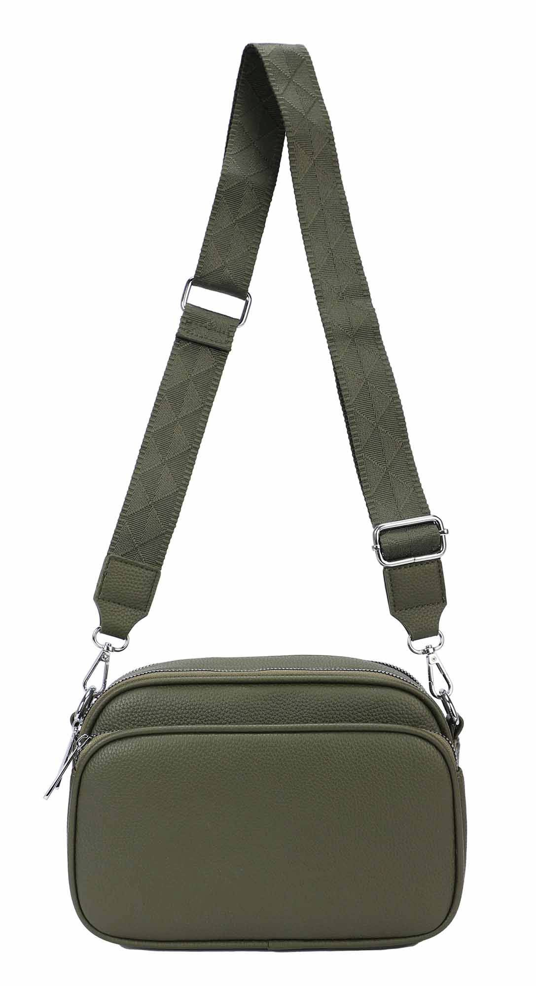 ITALYSHOP24 Schultertasche Damen Umhängetasche Brusttasche Cross günstig online kaufen