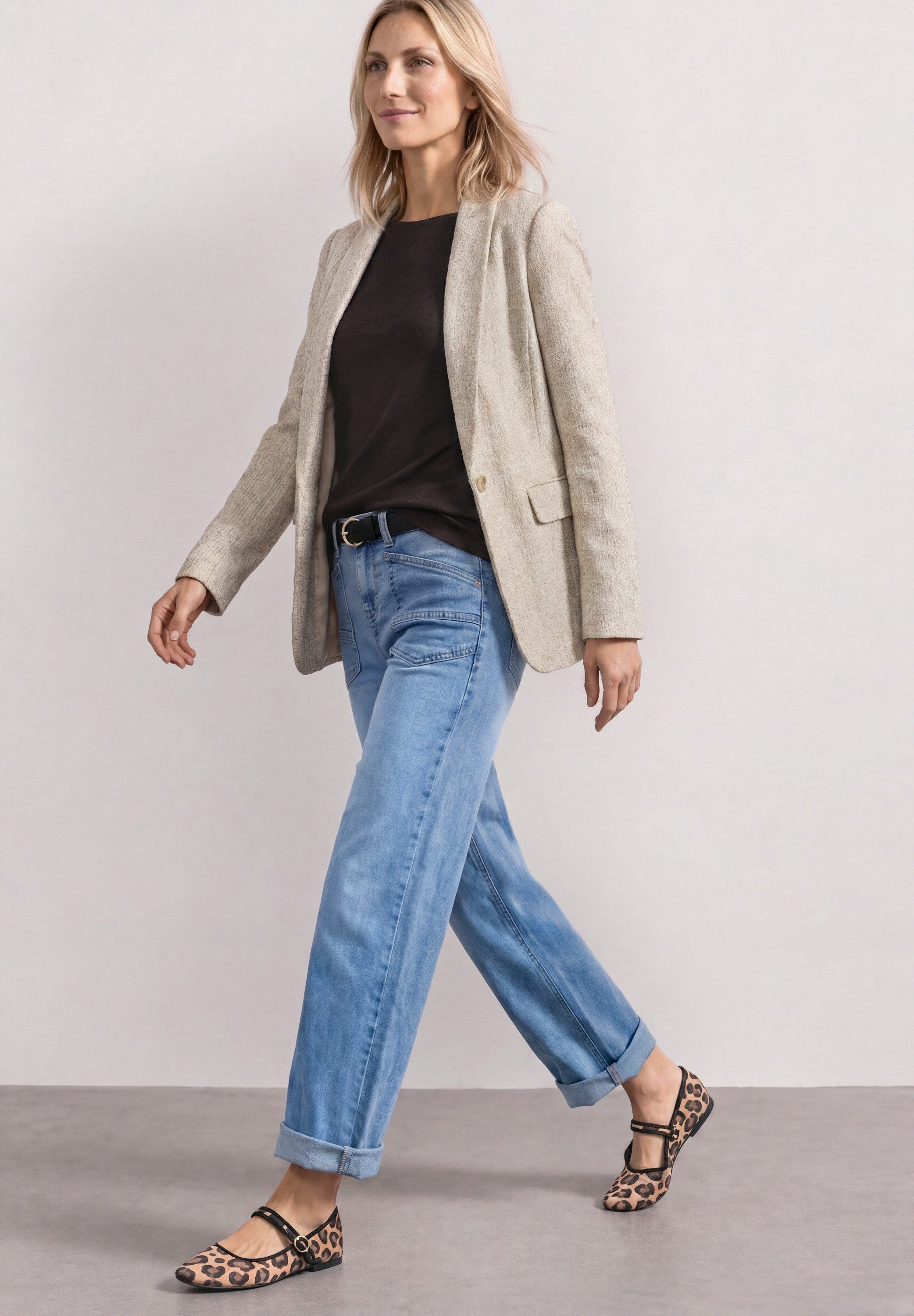 STREET ONE Langarmshirt mit U-Boot-Ausschnitt – Bild 3 von 5