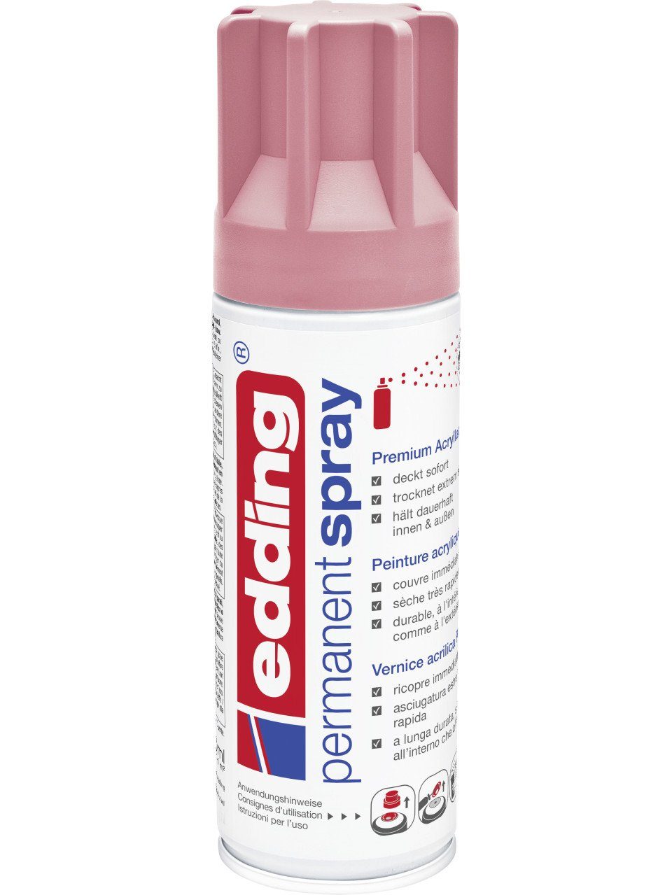 edding Sprühlack Edding 5200 Permanentspray 200 ml classy mauve
