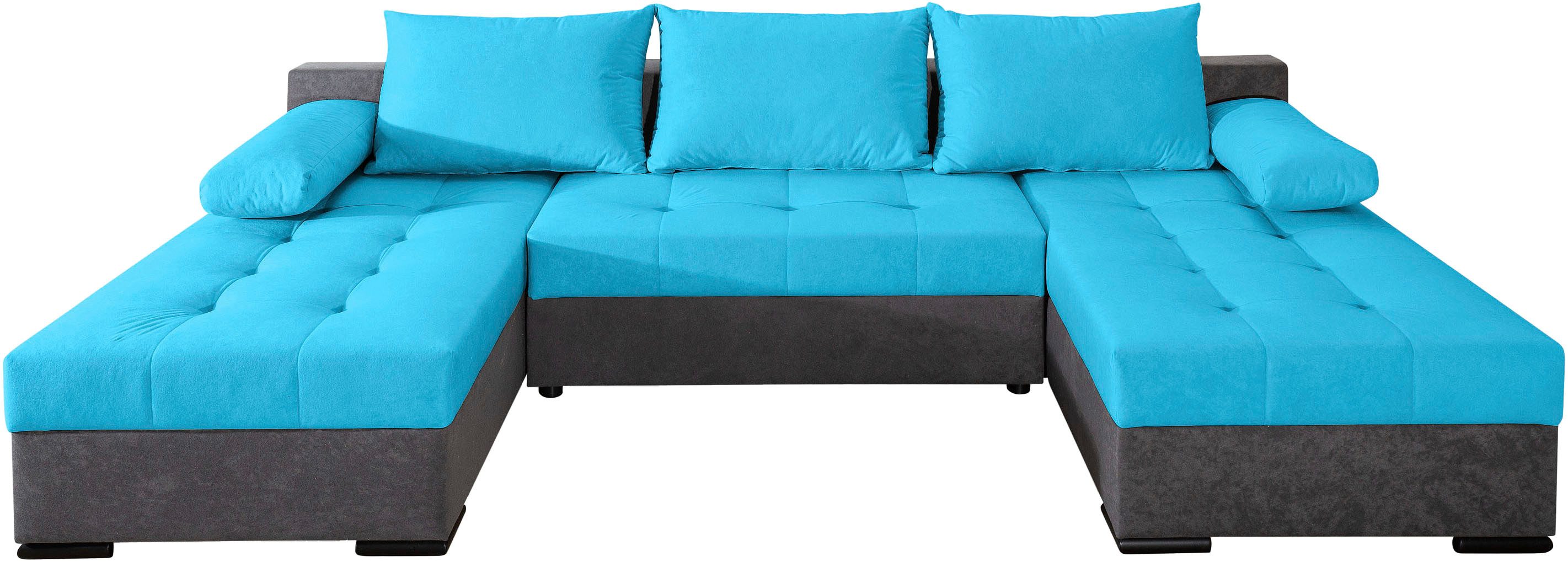 COLLECTION AB Wohnlandschaft Josy, U-Form, Schlafsofa günstig online kaufen